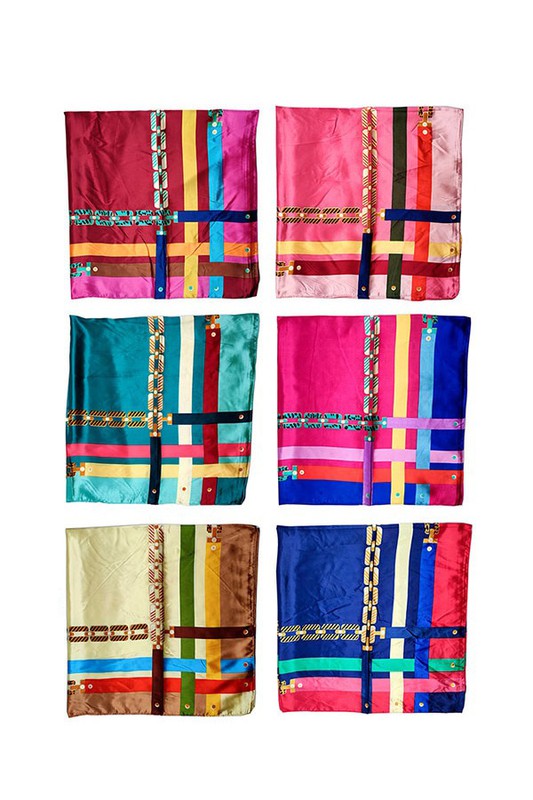 The Beautiful Satin Scarf