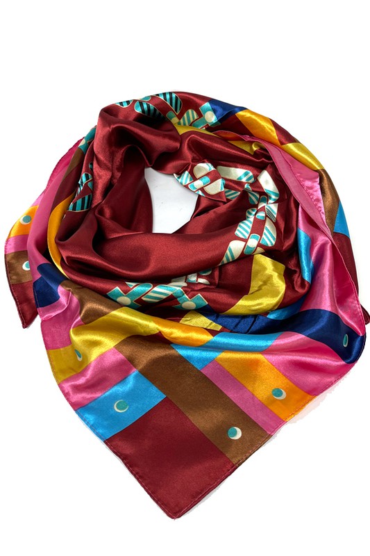 The Beautiful Satin Scarf