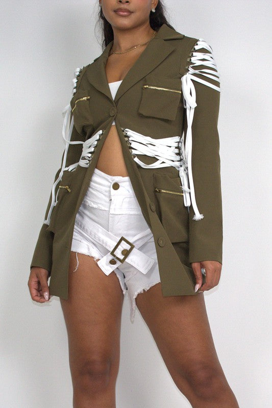 Laced Blazer