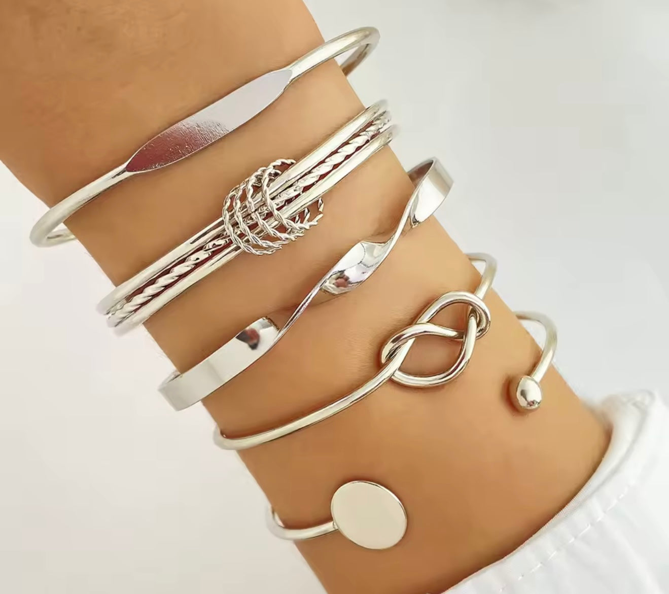 Infinite Love Bangle Set