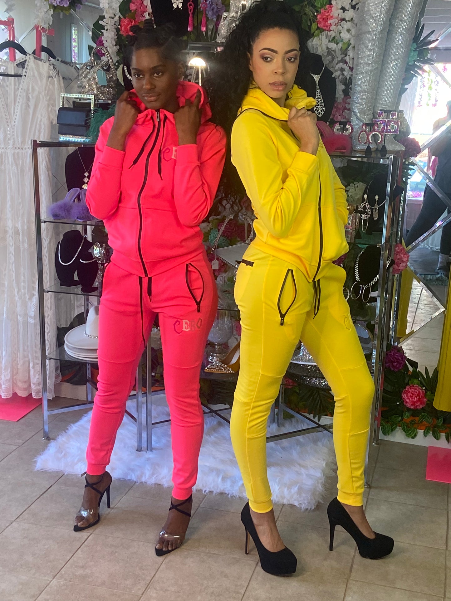 C.E.B.O. Women's Tech Jogger Suit