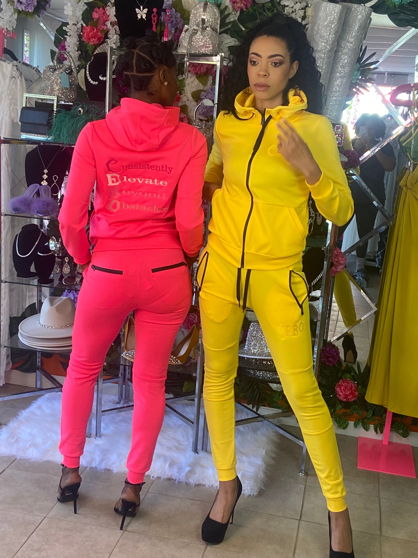 C.E.B.O. Women's Tech Jogger Suit