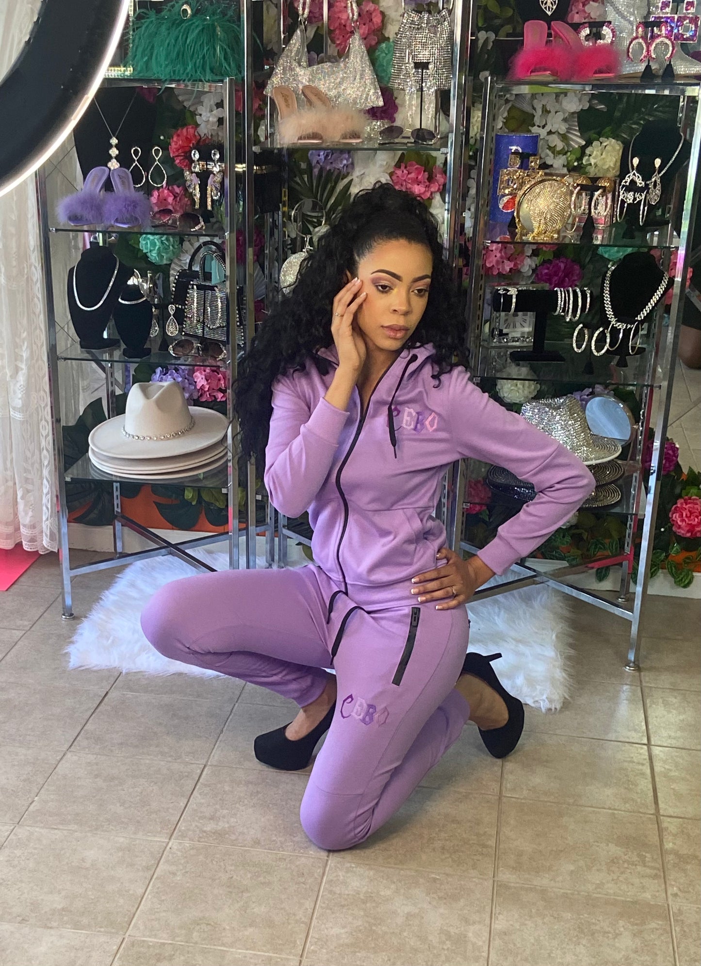 C.E.B.O. Women's Tech Jogger Suit
