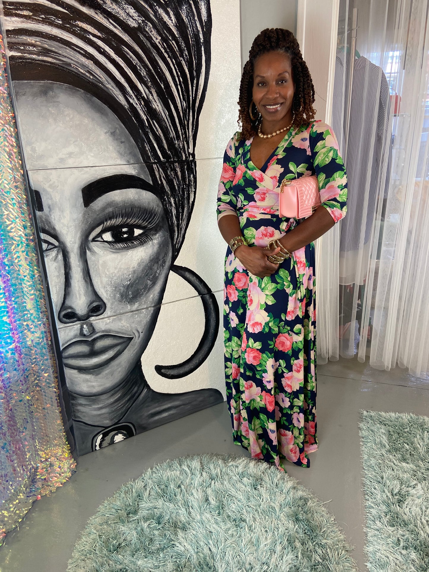 Flowered Lady Maxi