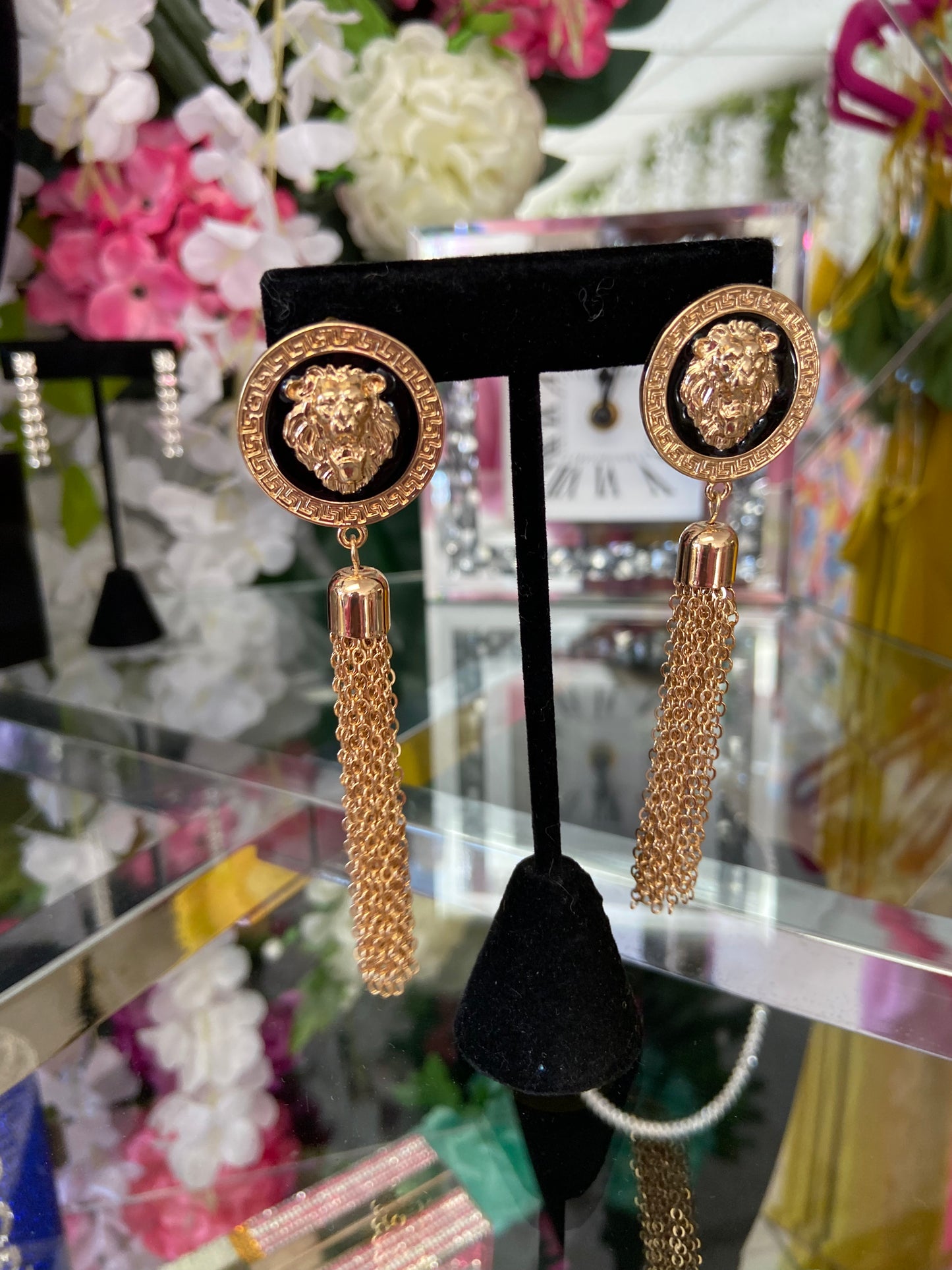 The Lion's Chain Earrings