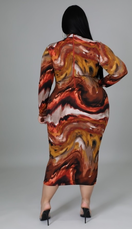 The Tiger's Eye Dress