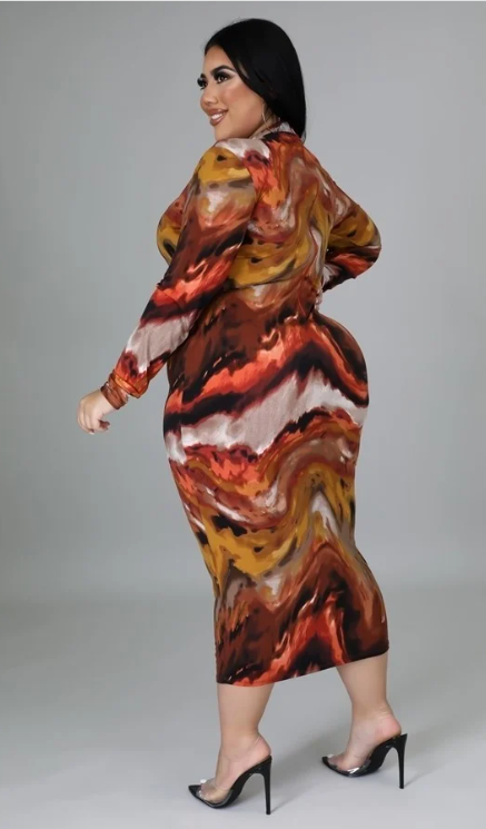 The Tiger's Eye Dress