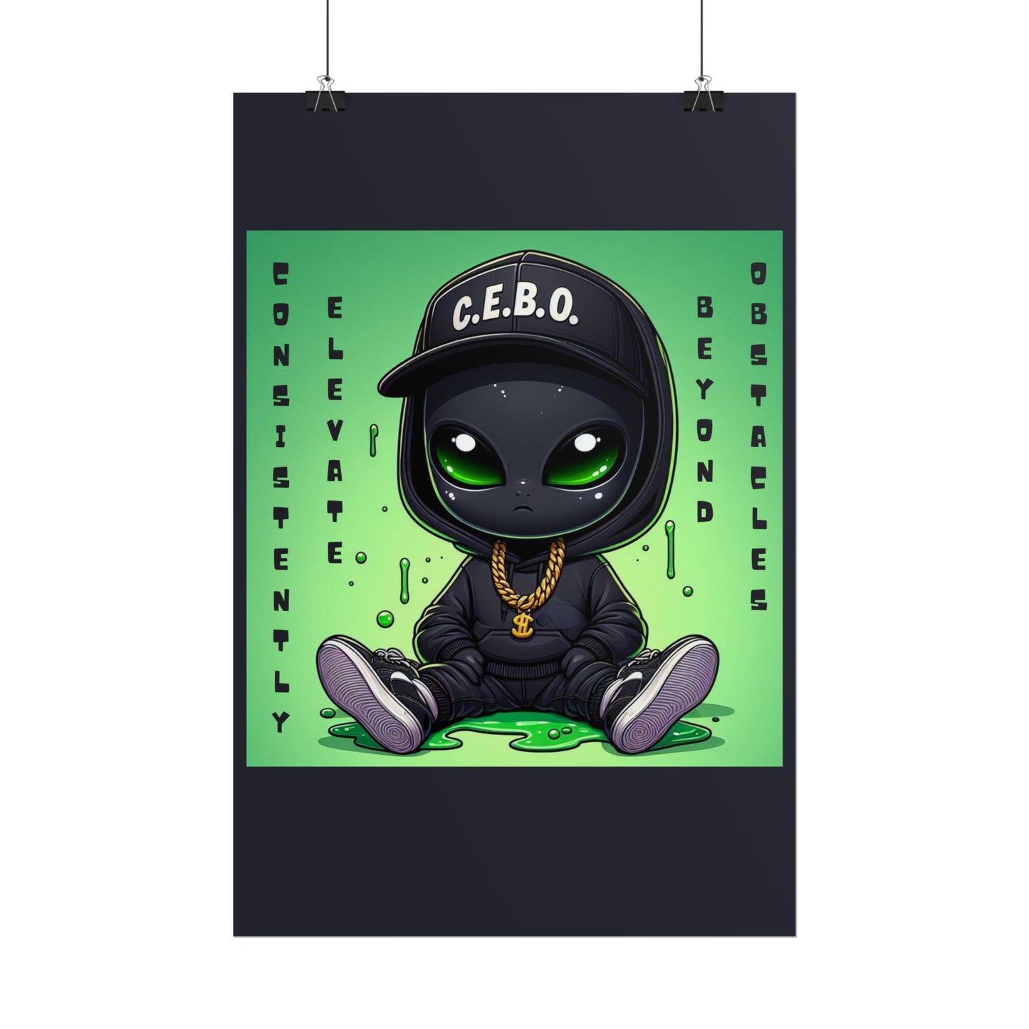 C.E.B.O. Alien Poster