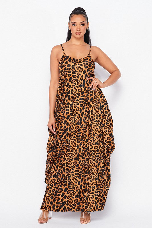 The Leopard Maxi Dress