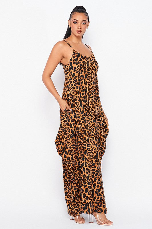 The Leopard Maxi Dress