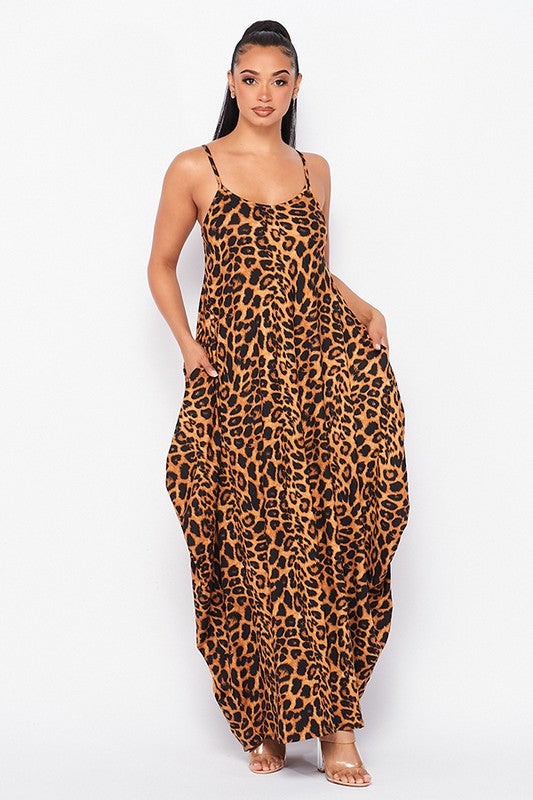 The Leopard Maxi Dress