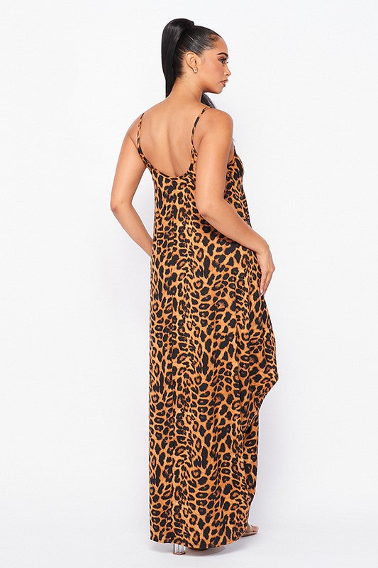 The Leopard Maxi Dress