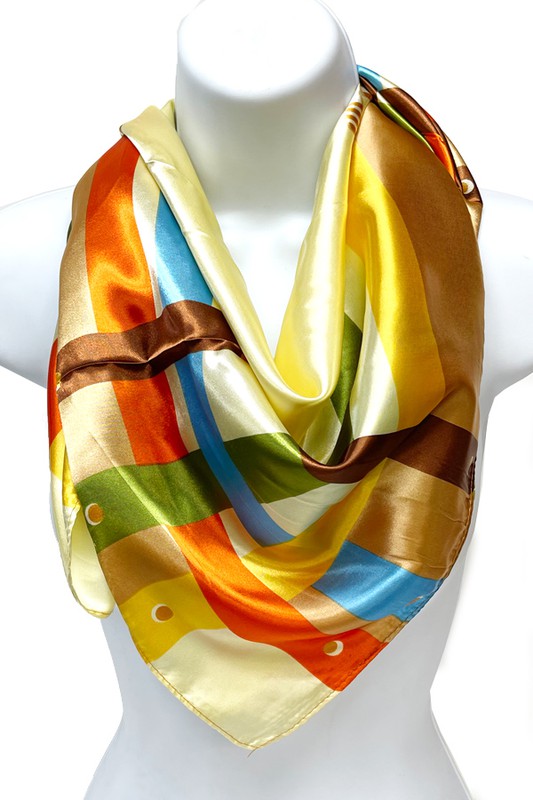 The Beautiful Satin Scarf