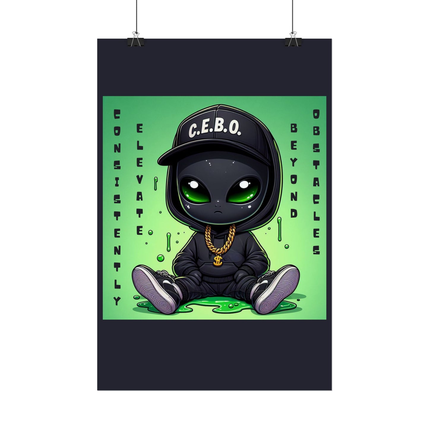 C.E.B.O. Alien Poster