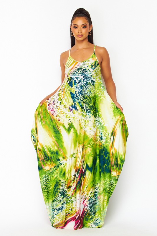 The Green Graze Maxi Dress