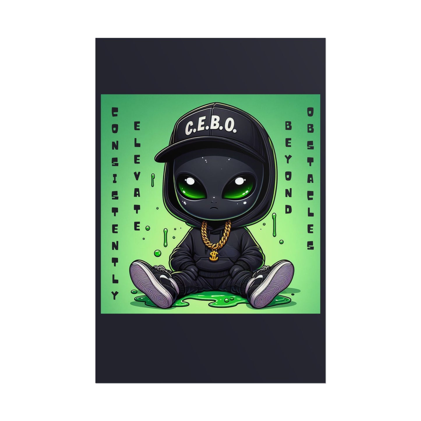 C.E.B.O. Alien Poster