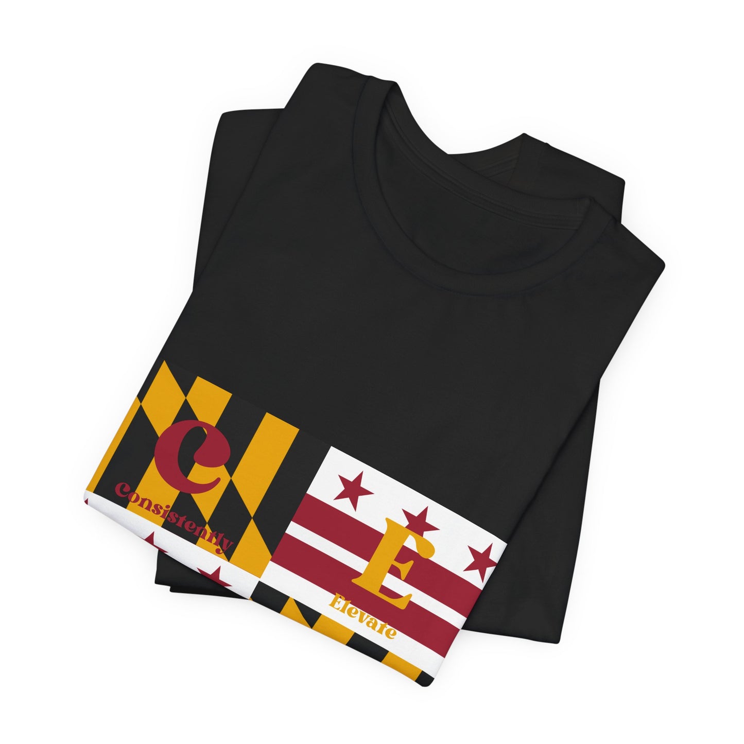 C.E.B.O. - Maryland Flag Geo Block Tee