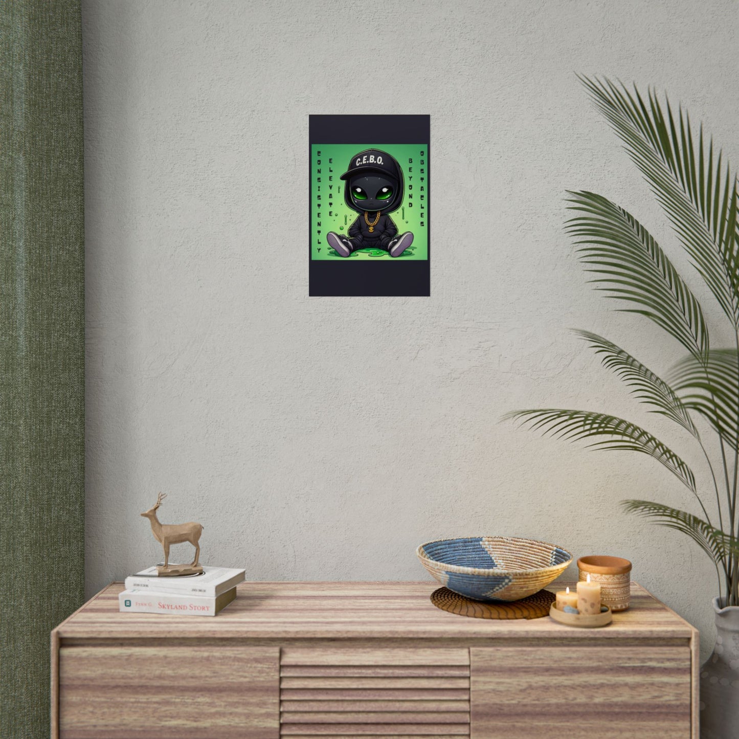 C.E.B.O. Alien Poster