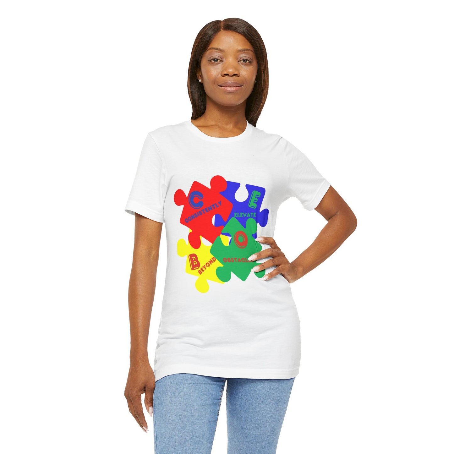 C.E.B.O. - Autism Awareness Puzzle Tee