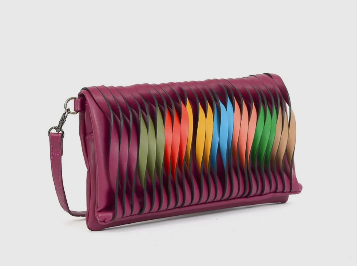 The Rainbow Twirl Clutch