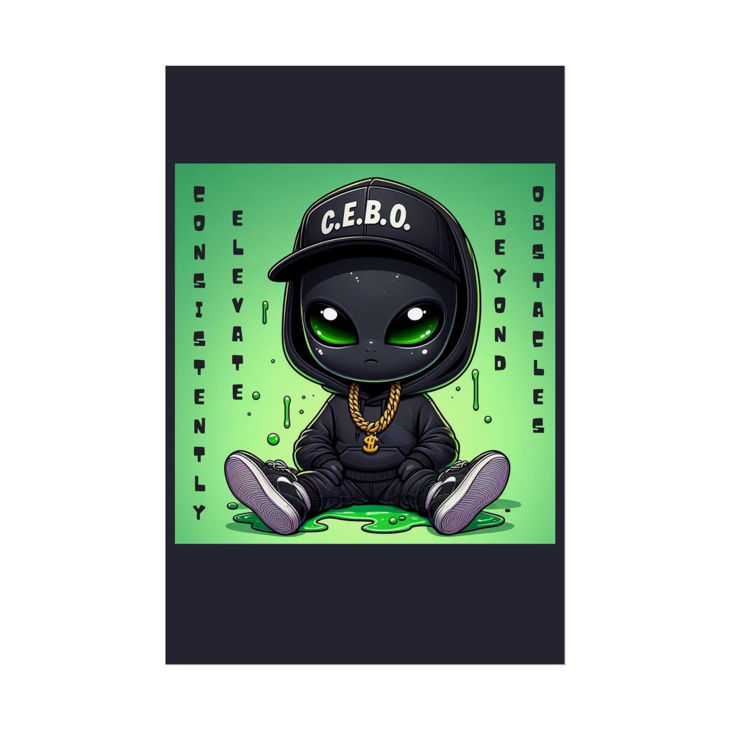 C.E.B.O. Alien Poster