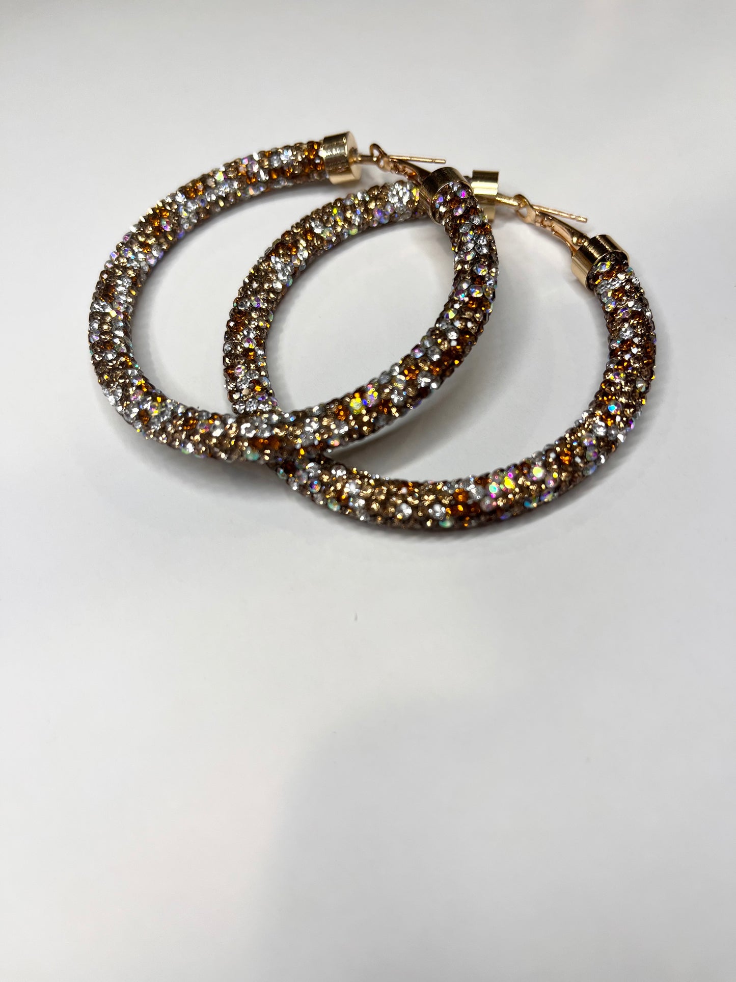 So Crushed Hoop Earrings