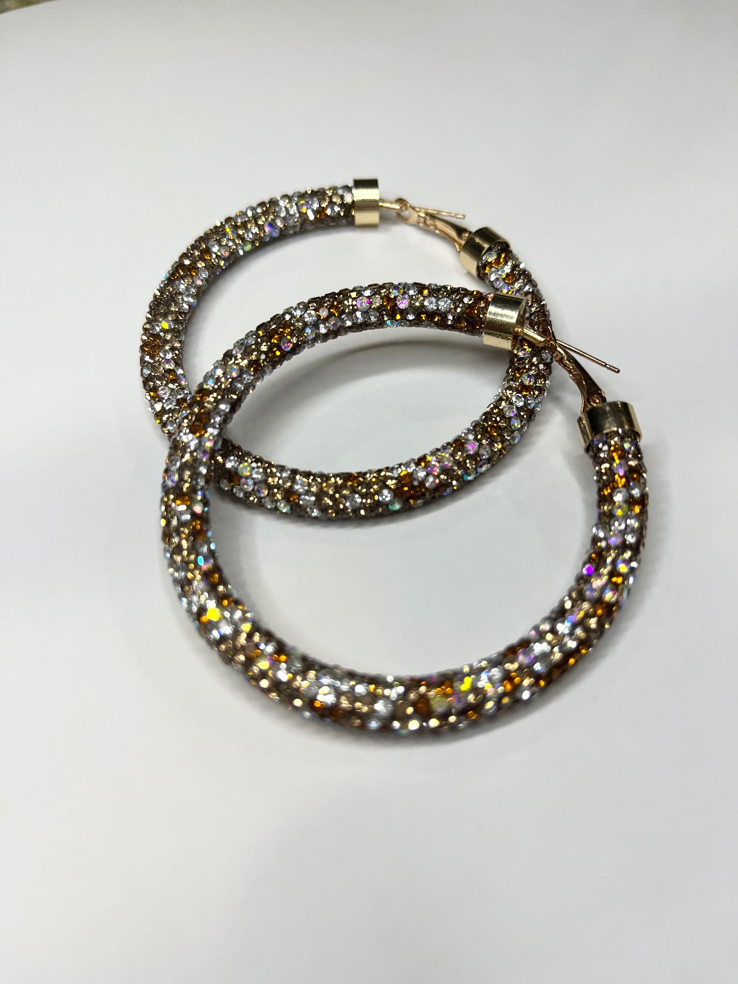 So Crushed Hoop Earrings
