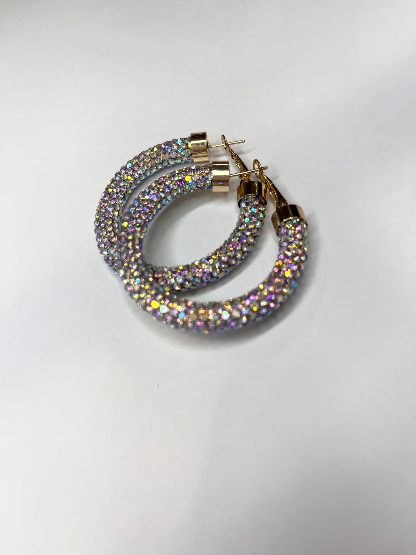 So Crushed Hoop Earrings