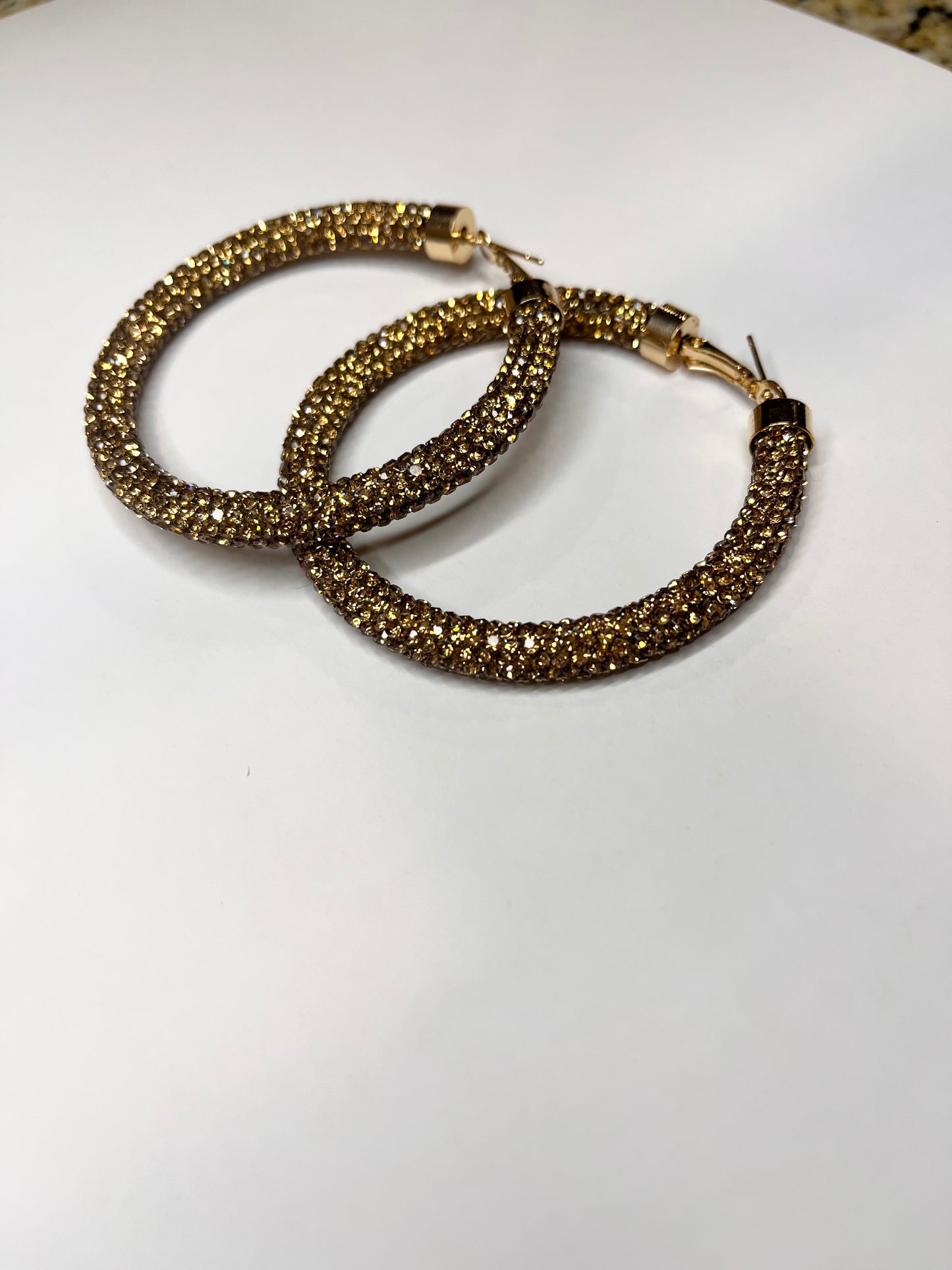 So Crushed Hoop Earrings