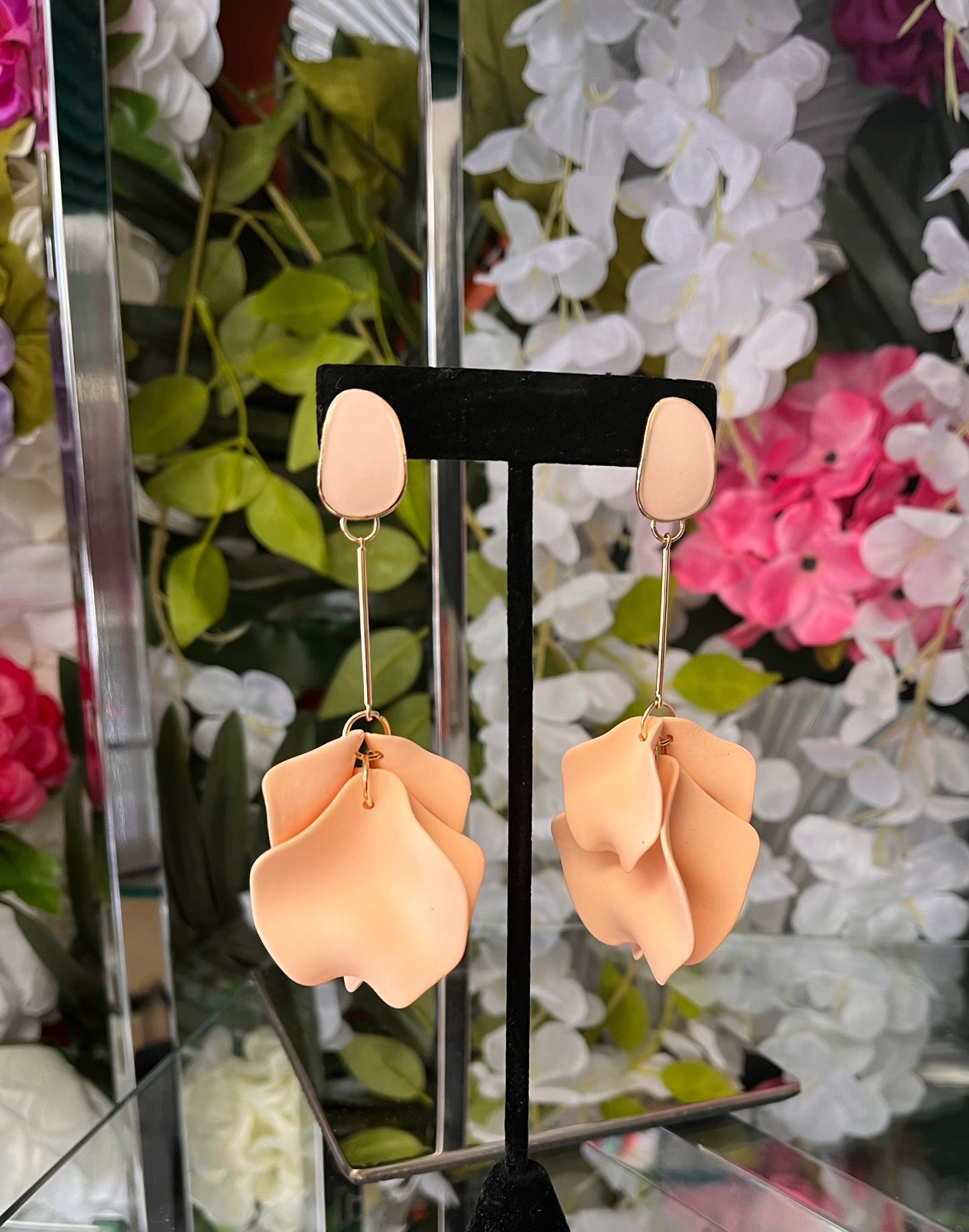 Flower Drop Earrings