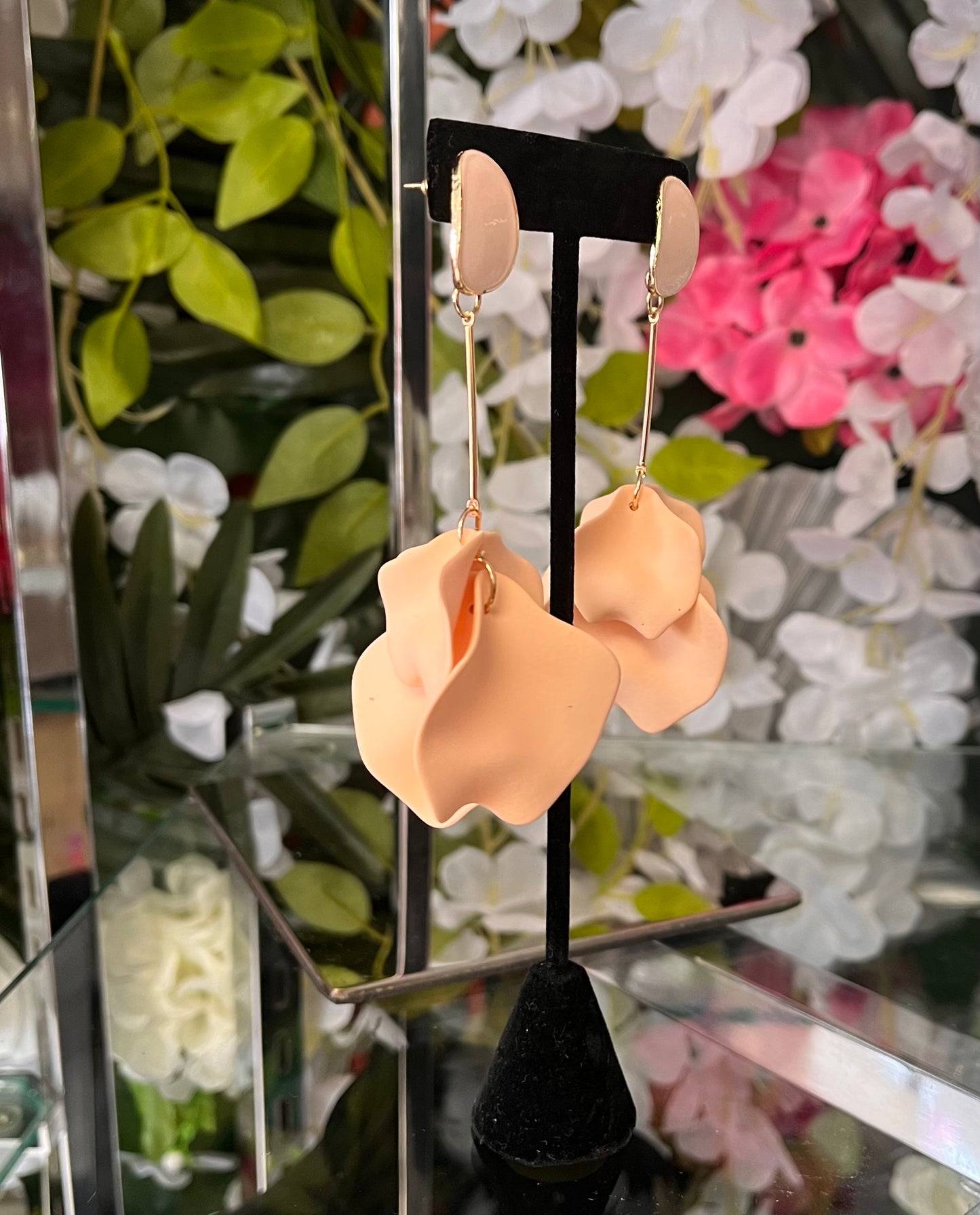 Flower Drop Earrings