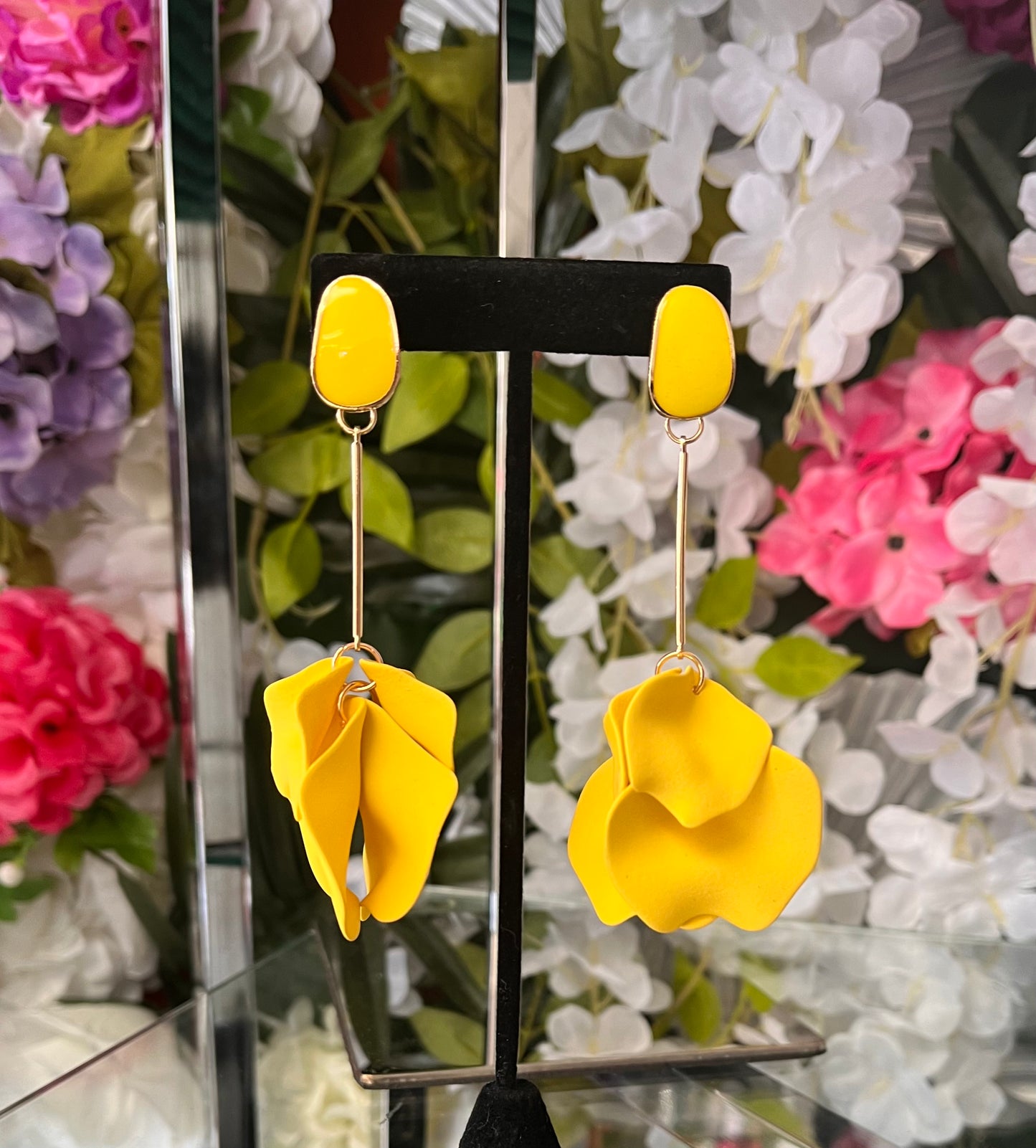 Flower Drop Earrings