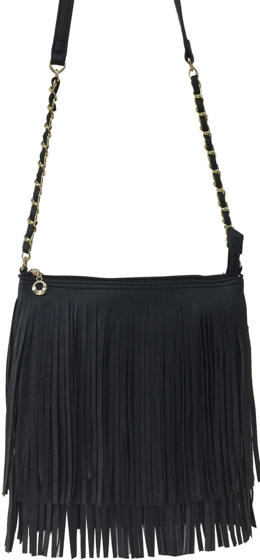 The Samantha Jo Fringe Crossbody Bag