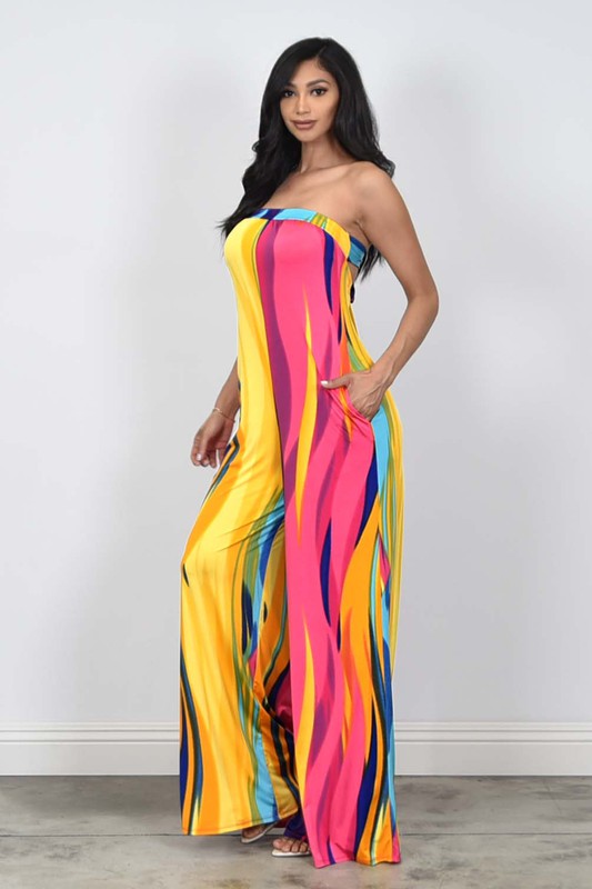 Swirling Summer Jumpsuit