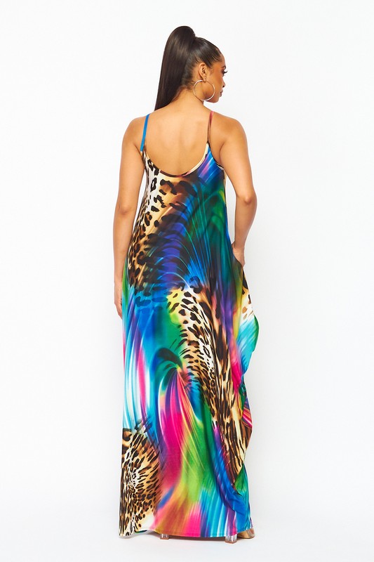 Leopard Swirl Maxi