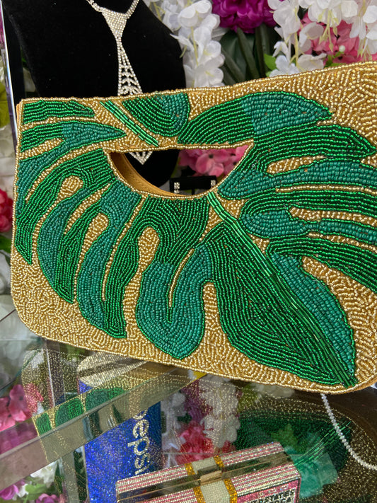 The Beaded Palm Springs Clutch