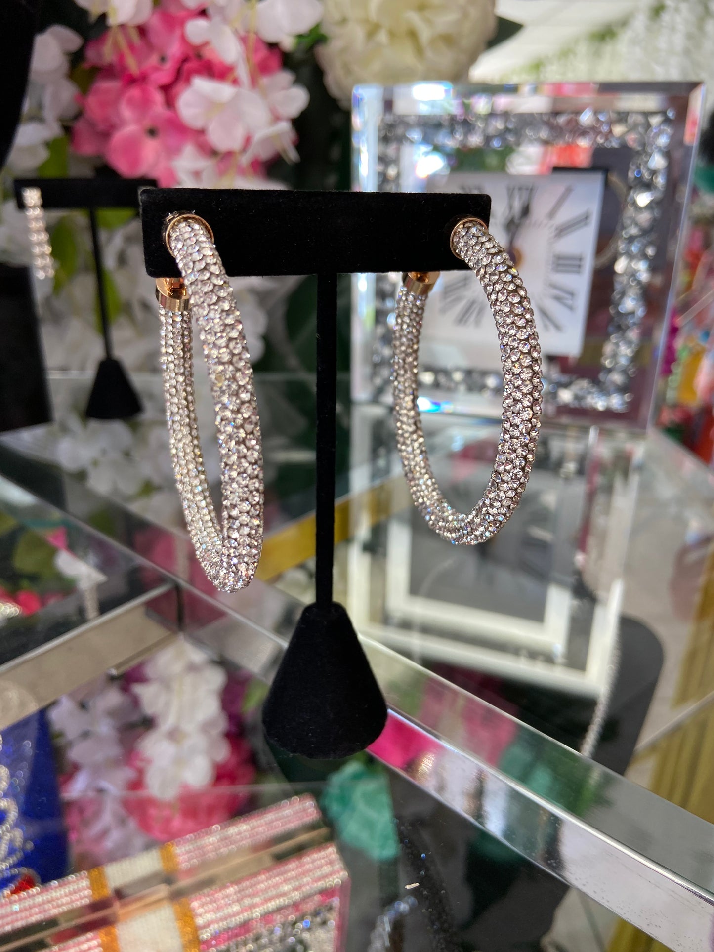So Crushed Hoop Earrings