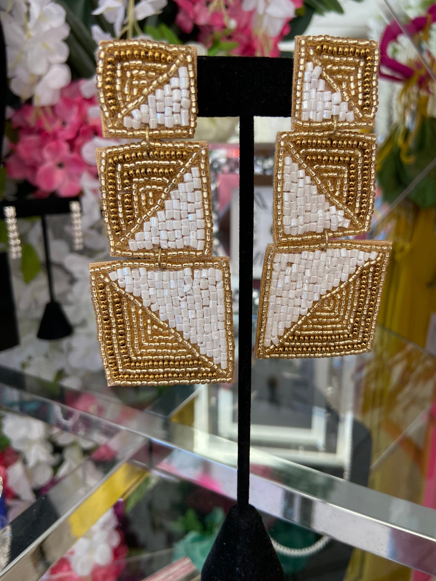 Tipple Square Earrings