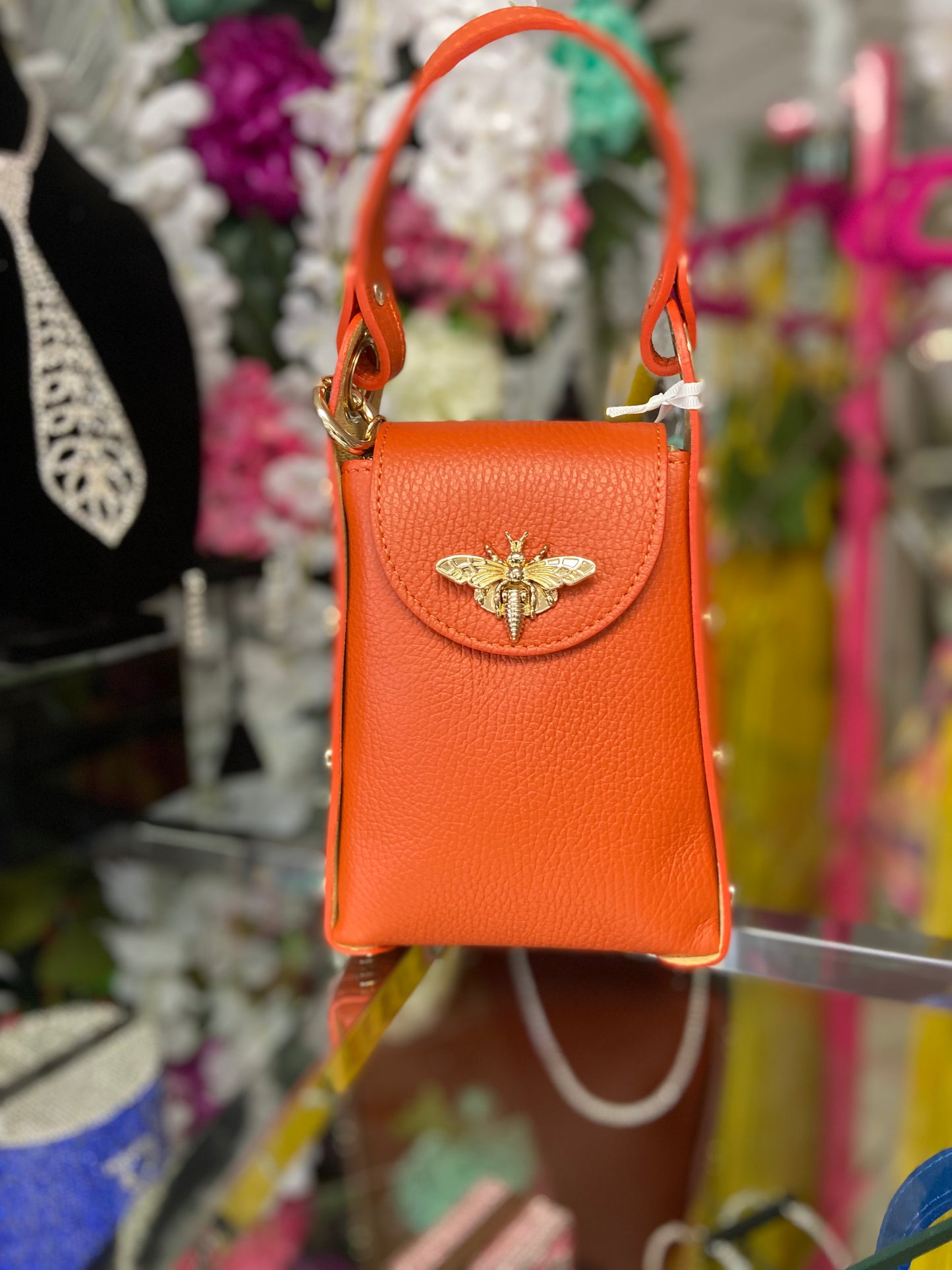 The Honeybee Mini Clutch