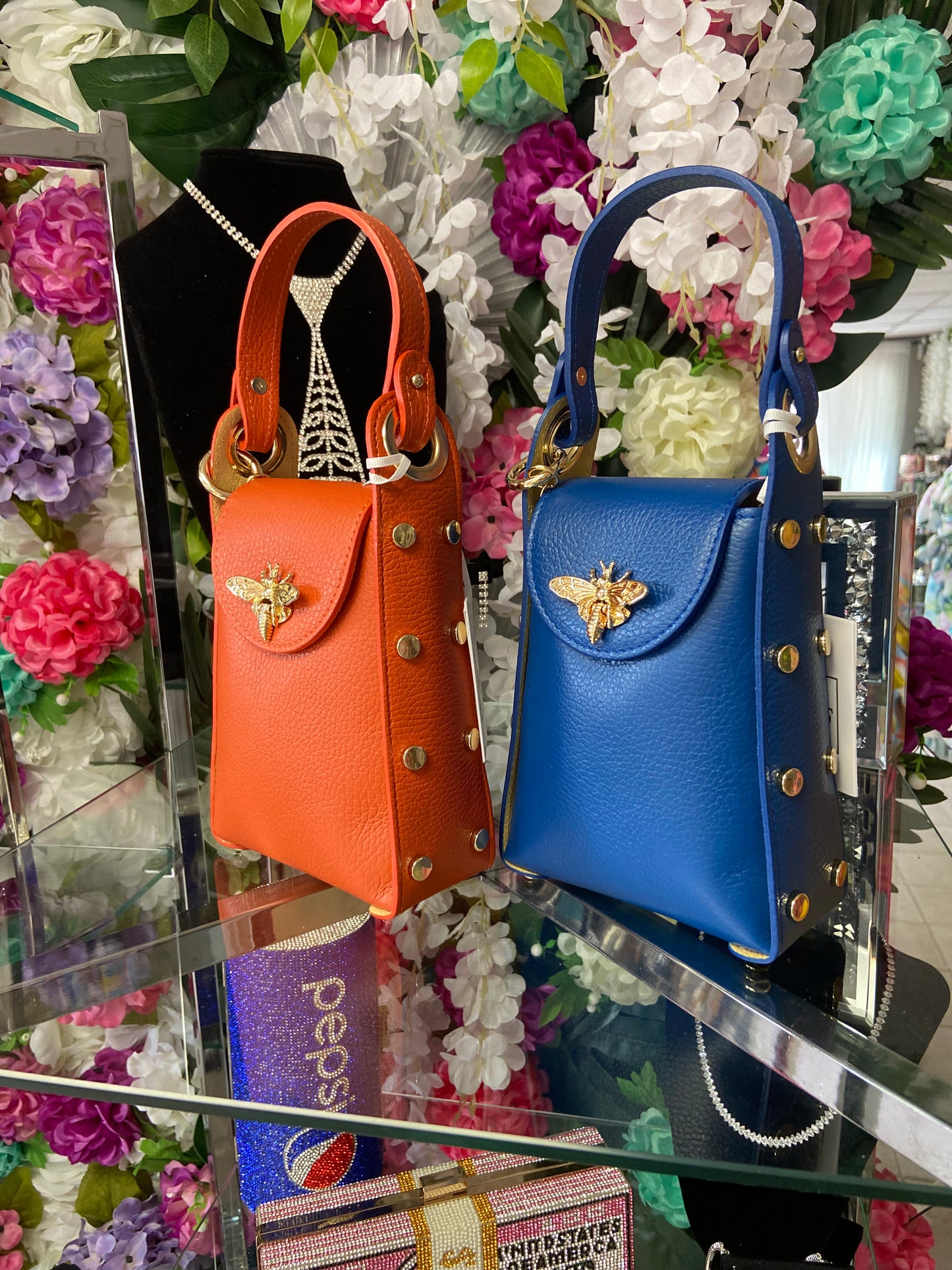 The Honeybee Mini Clutch