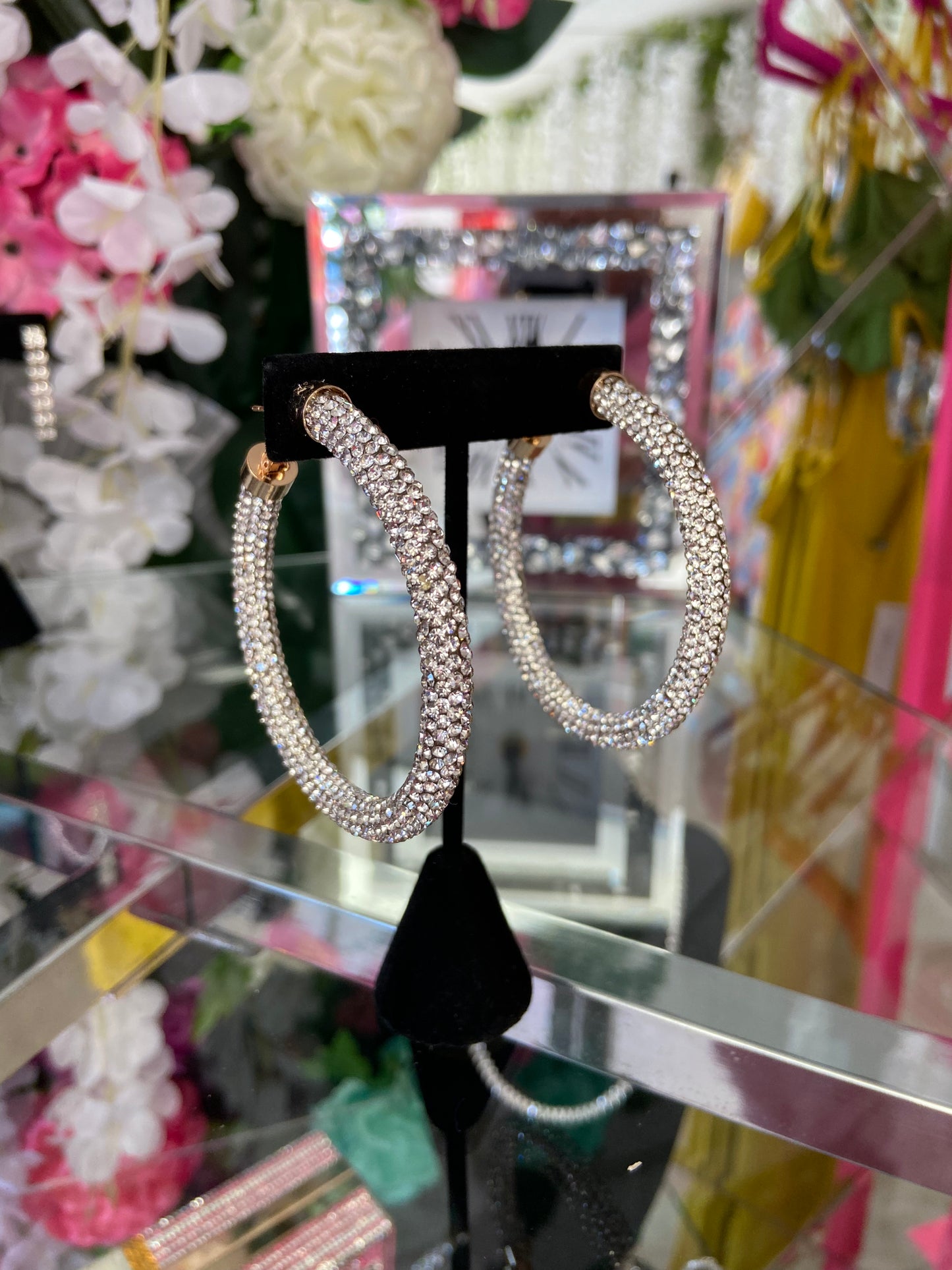 So Crushed Hoop Earrings