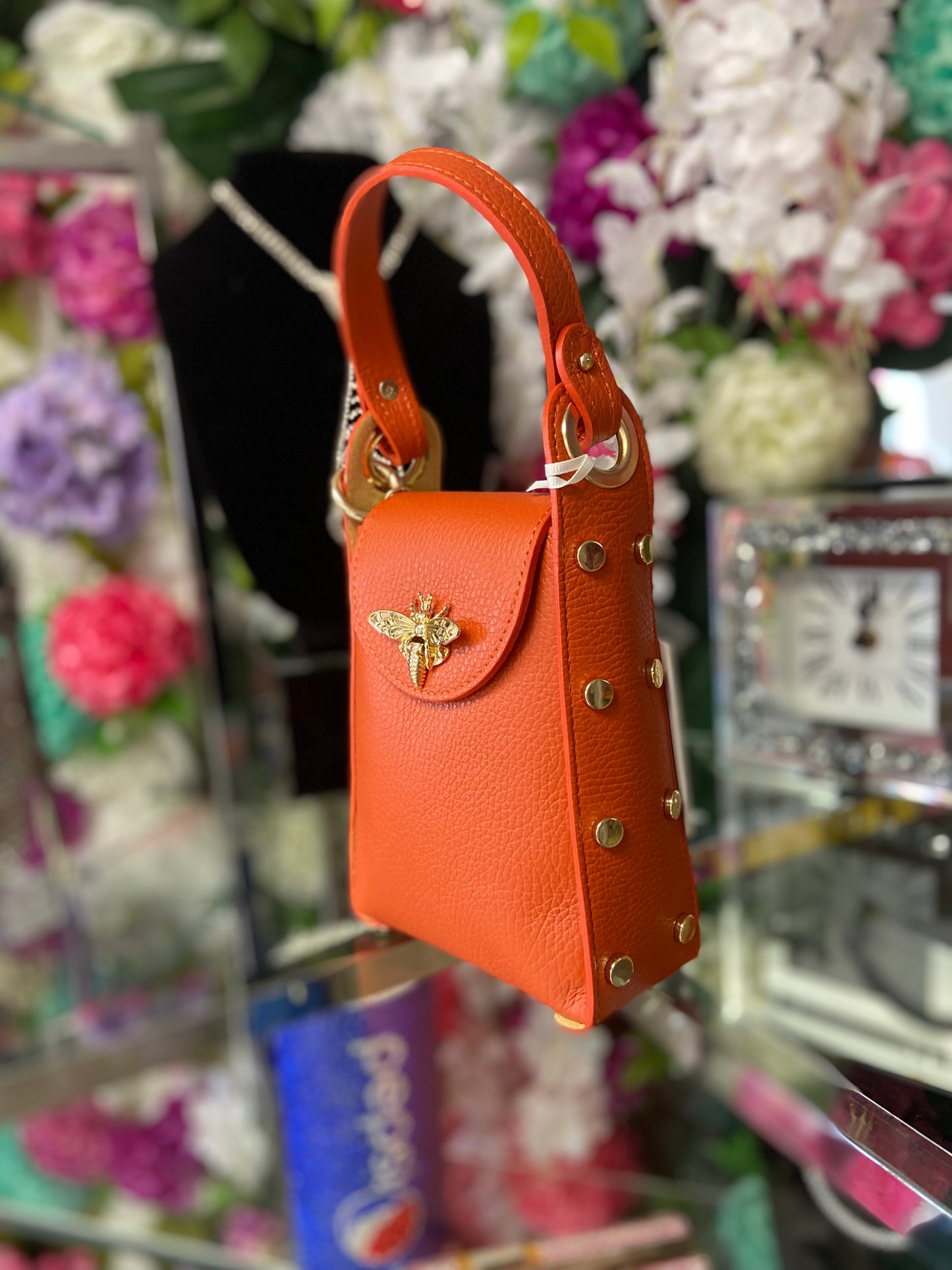 The Honeybee Mini Clutch