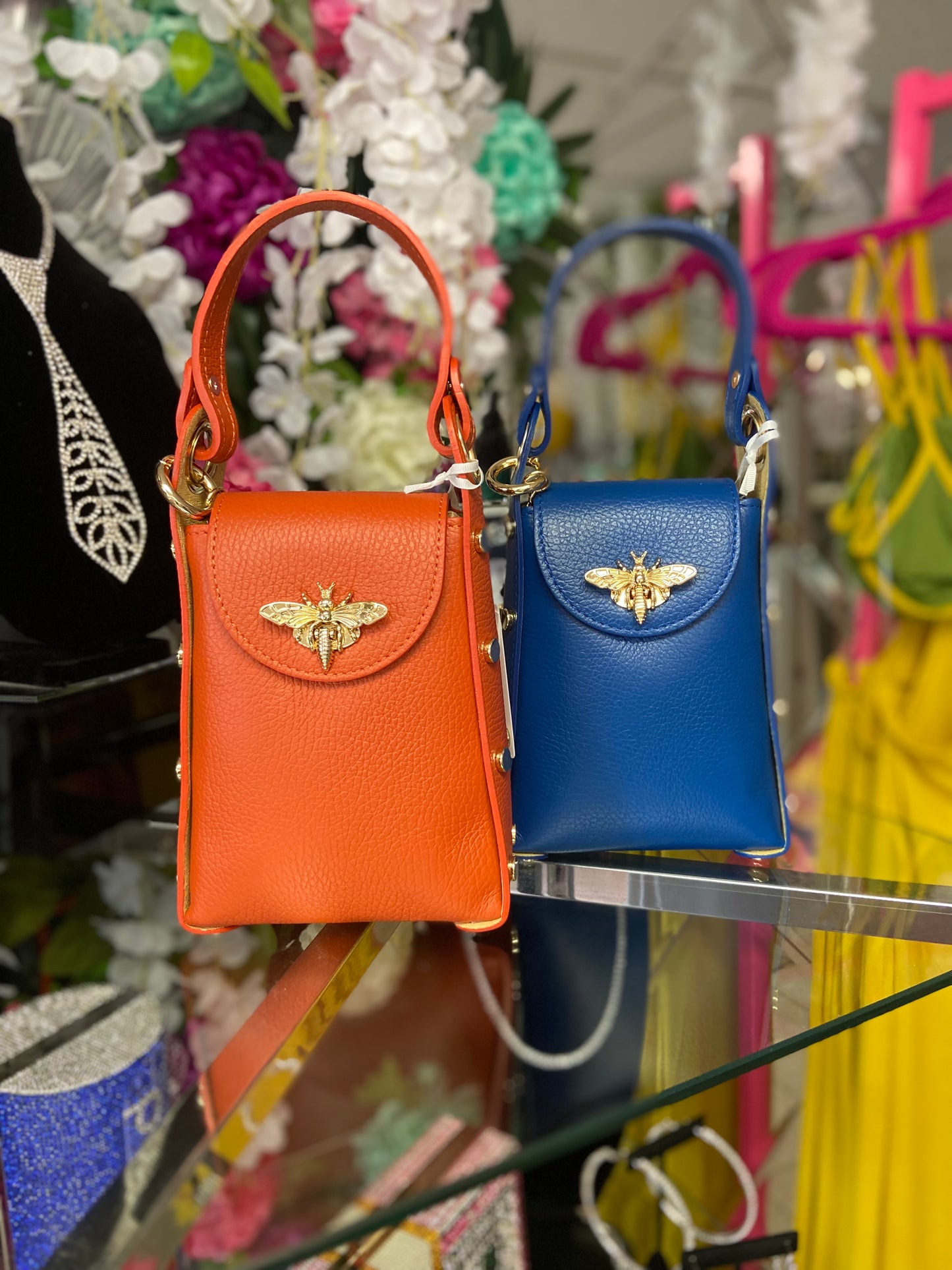 The Honeybee Mini Clutch
