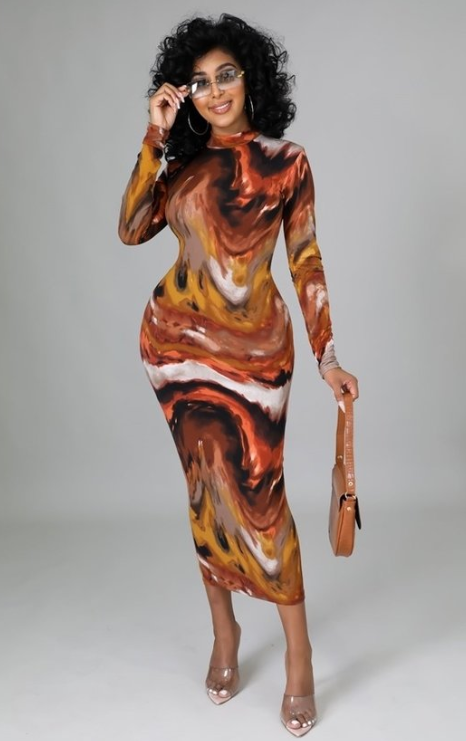 The Tiger's Eye Dress