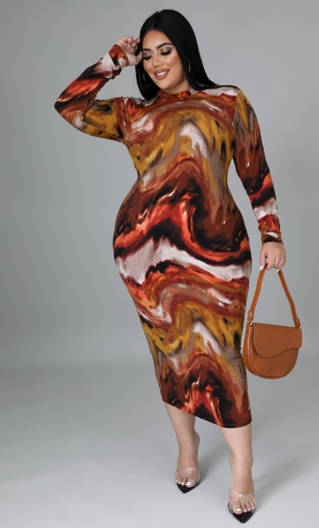The Tiger's Eye Dress