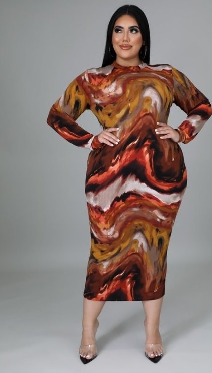 The Tiger's Eye Dress