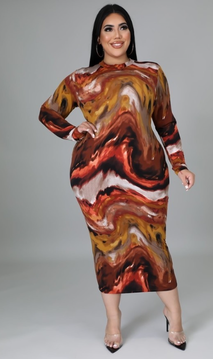 The Tiger's Eye Dress