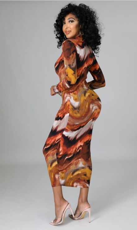The Tiger's Eye Dress