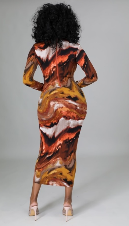 The Tiger's Eye Dress
